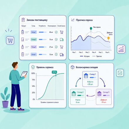 Программа для управления запасами Forecast NOW!: обзор