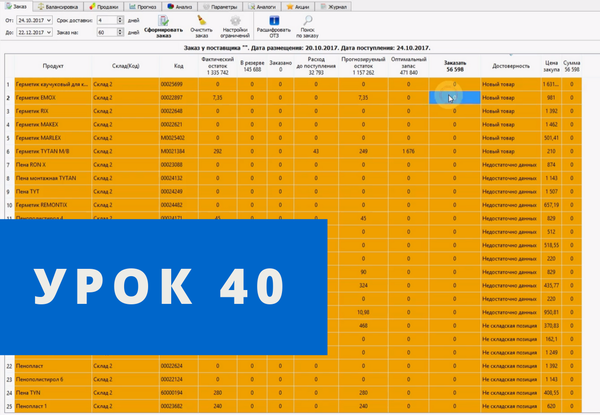 Как работать с новым товаром, который появился в ассортименте?
